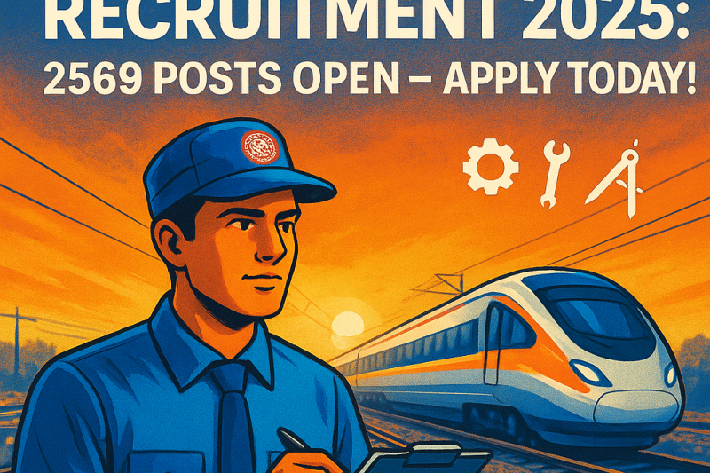 RRB JE Recruitment 2025: Notification Out for 2569 Posts – Secure Your Dream Railway Job Now!